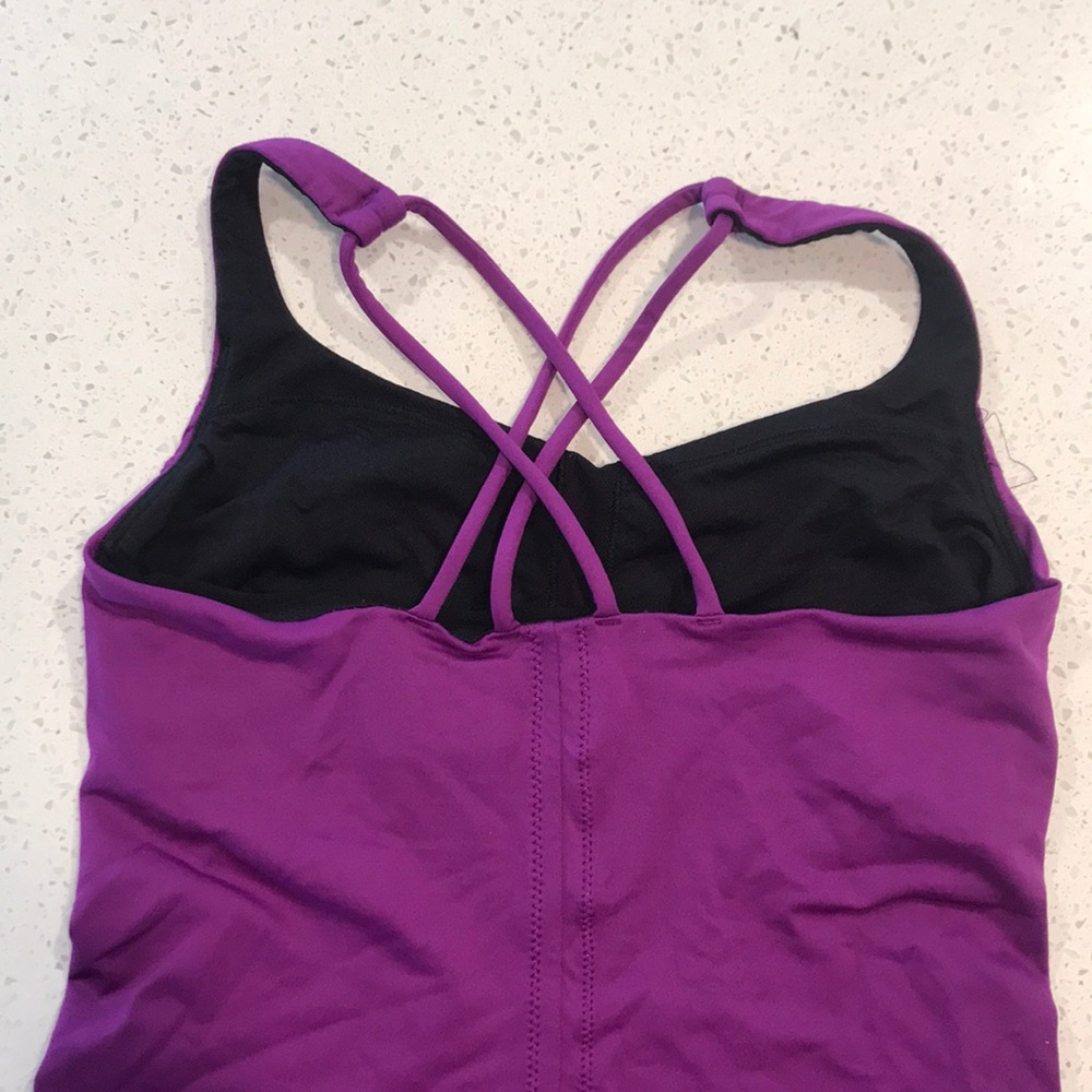 Purple lululemon tank